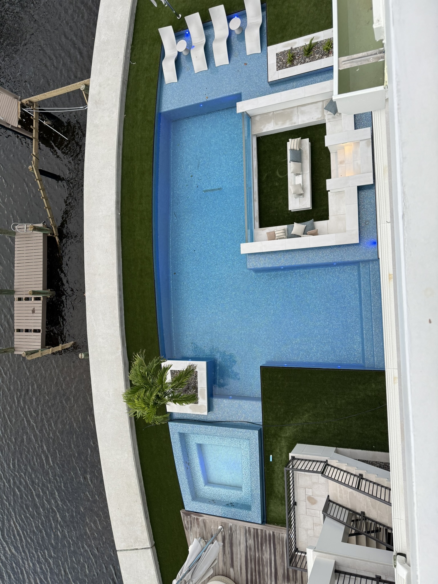 Clear pool after Tampa VIP recovery service